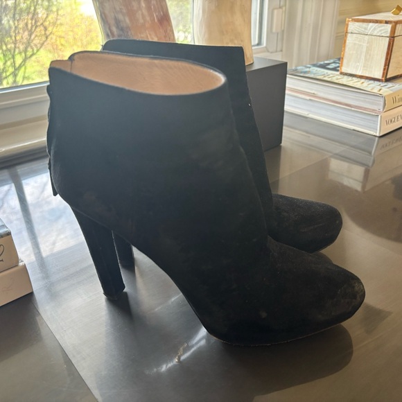 Prada suede platform booties 🖤 - Picture 5 of 10